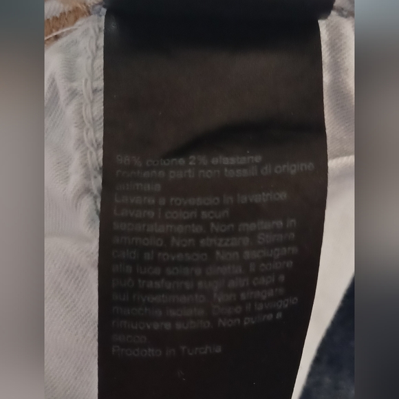 All Saints 28 Zoe Cropped Bootcut Faded Wash Frayed Hem Women’s Blue Jeans - Picture 8 of 16